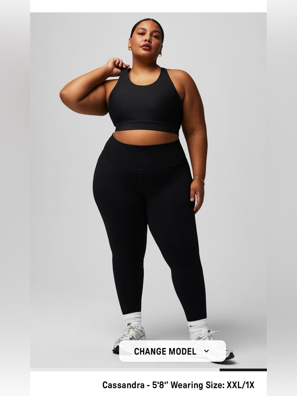 Fabletics PowerHold High-Waisted Black Leggings